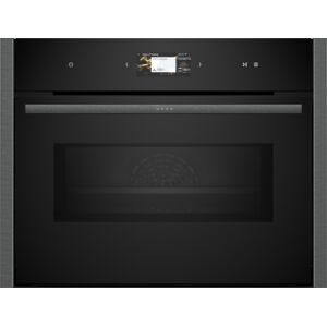 Neff C24MS71G0B Compact 45cm Ovens with Microwave - Black with Graphite-Grey Trim