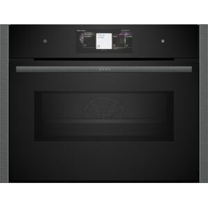 Neff C24MT73G0B Compact 45cm Ovens with Microwave - Black with Graphite-Grey Trim