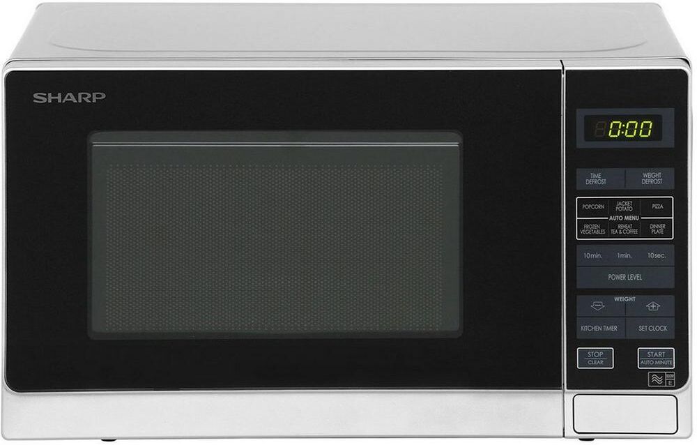 Sharp R272SLM Microwave 20 Litre - Silver