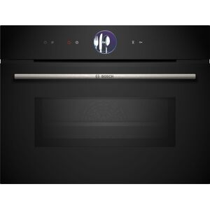 Bosch CMG7761B1B Serie 8 Built-In Compact Ovens with Microwave Function 60 x 45cm - Black