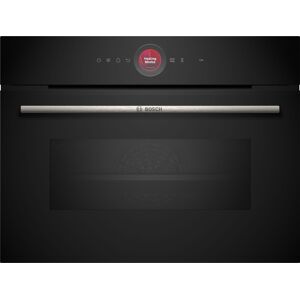 Bosch CMG7241B1B Serie 8 Built-In Compact Oven with Microwave Function 60 x 45cm - Black