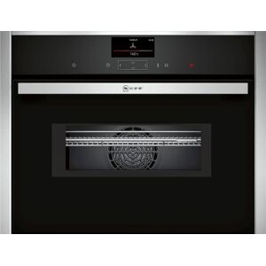 Neff C17MS32H0B 45cm Built-in Compact Oven with Microwave Function Stainless Steel