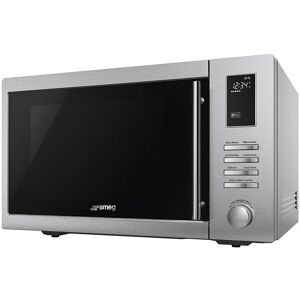 Smeg MOE34CXIUK Freestanding 34L Combination Microwave Oven - Stainless Steel