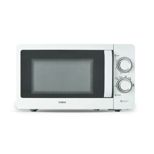 Tower T24042WHT 800w 20L Manual Microwave in White