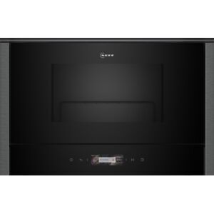 Neff NL4GR31G1B Built-In Microwave Oven - Black with Graphite-Grey Trim