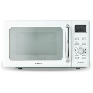 Tower T24041WHT 800w 20L Manual Microwave - White