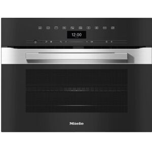 Miele H7440BMCLST Compact Microwave Combination Oven With A Seamless Design - Clean Steel