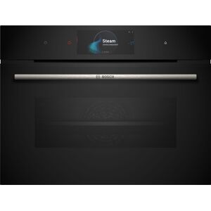 Bosch CSG7584B1 Serie 8 Built-In Compact Oven with Steam Function 60 x 45cm - Black