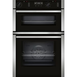 Neff U2ACM7HH0B Built In Double Oven Pyrolytic-Stainless Steel