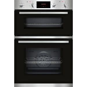 Neff U1GCC0AN0B Built-in Double Oven with CircoTherm-Stainless Steel