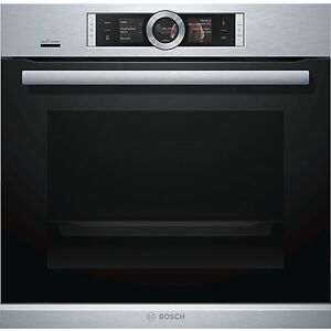 Bosch HBG6764S6B Built-In Single Oven with Home Connect  Brushed Steel