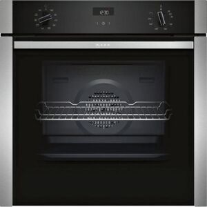 Neff B3ACE4HN0B SlideandHide Built In Electric Single Oven-Stainless Steel