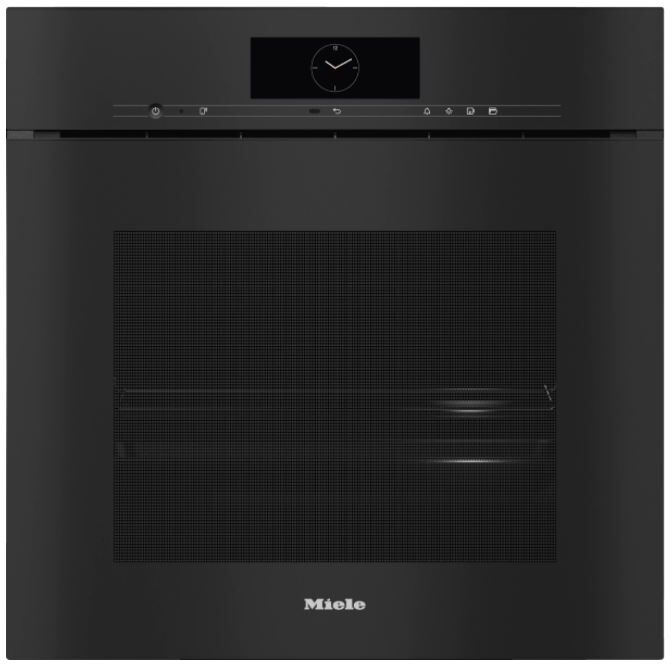 Miele DGC7865XOBBL Handleless XXL Steam Combination Oven - Obsidian Black