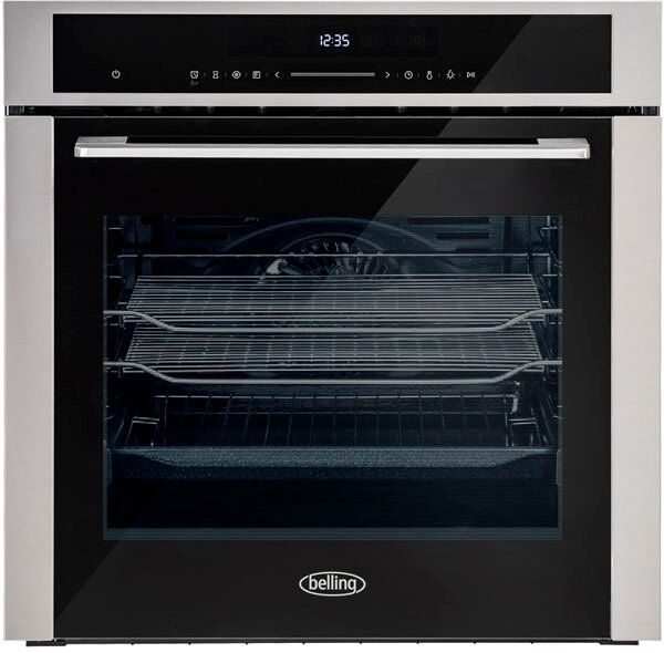 Belling BI603MFPY SS S Fan Oven Mutlifunction Oven  Pyrolytic Cleaning Stainless Steel