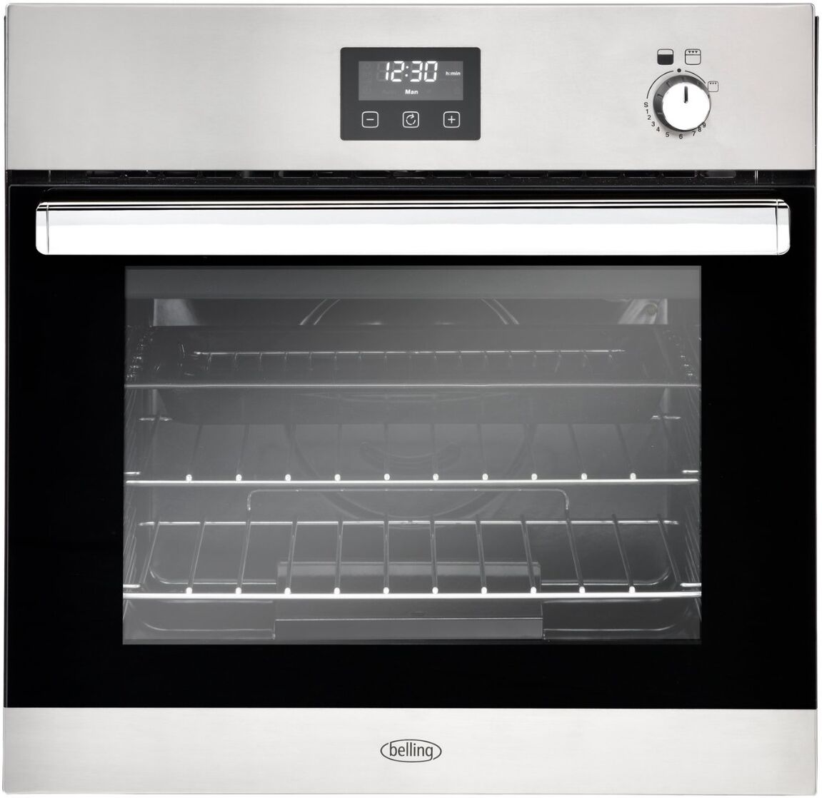 Belling BI602GSTA 60cm Built In Single Gas Oven-Stainless Steel