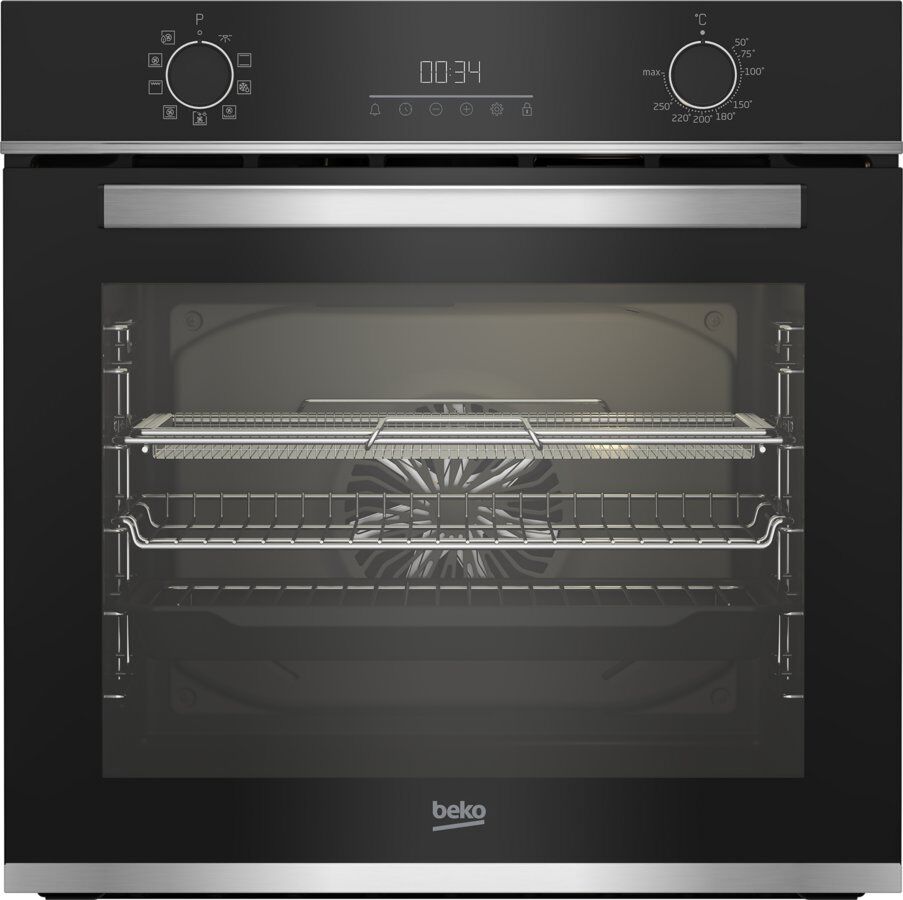 Beko BBIMA13300XC 60Cm Aeroperfect Single Multi-Function Oven - Stainless Steel