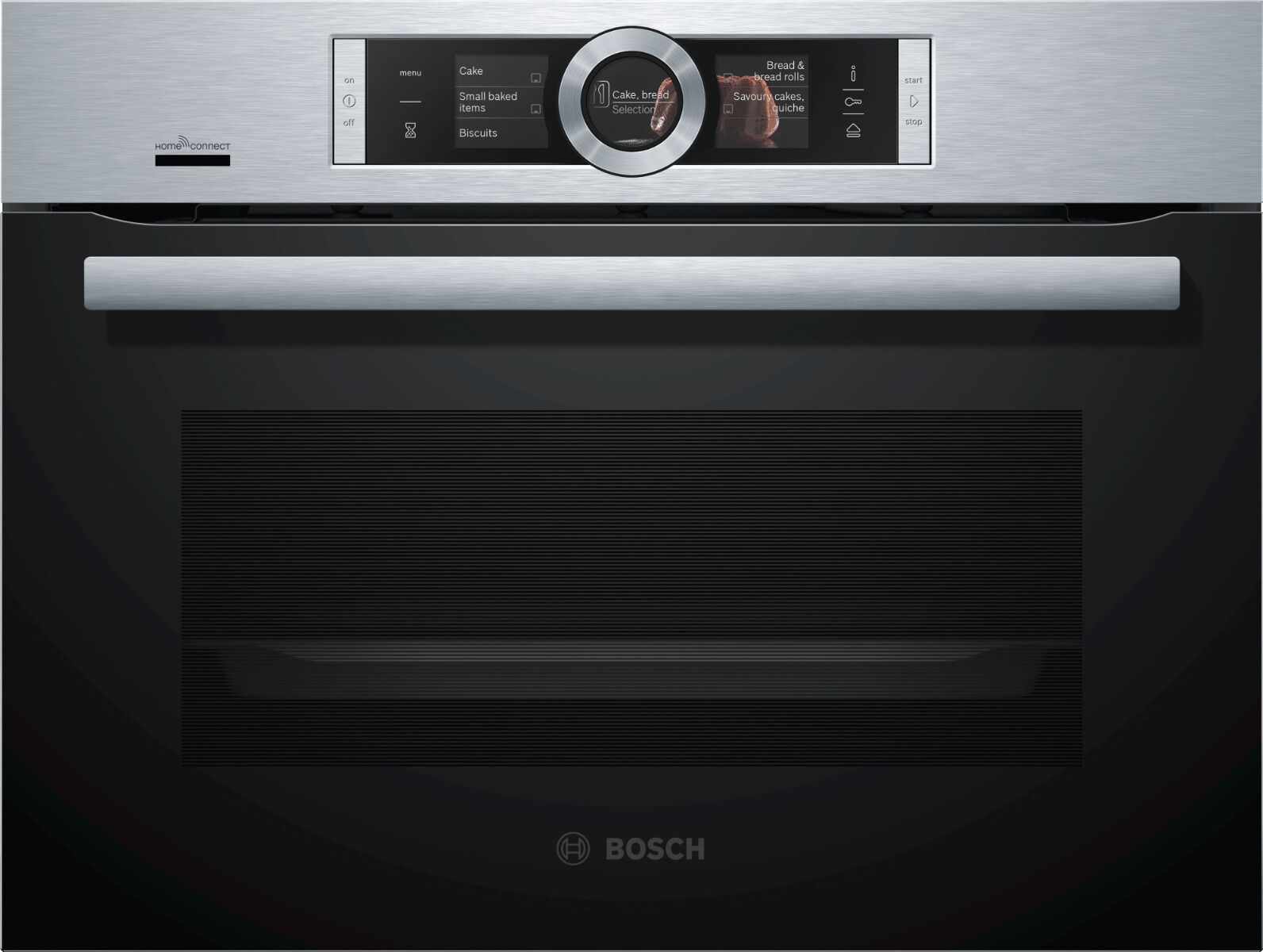 Bosch CSG656BS7B Built-In Compact Oven With Steam Function  Stainless Steel