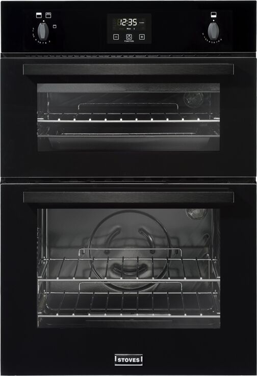 Stoves STBI900GBK Built In Gas Double Oven Black