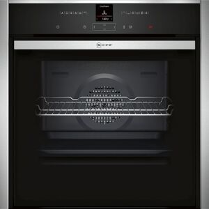 Neff B57CR22N0B Pyrolytic Slide and Hide Single Electric Oven  Stainless Steel