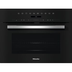 Miele H7145BM Built-In Compact Microwave Oven Obsidian Black