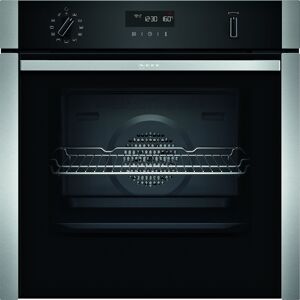 Neff B6ACH7HH0B SlideandHide Single Pyrolytic Oven-Black/Stainless Steel