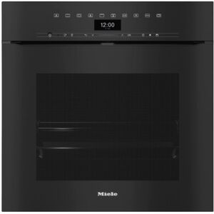 Miele H7464BPXArtLineOBBL 16 Functions Handleless Oven - Obsidian Black