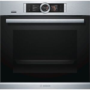 Bosch HBG6764S6B Built-In Single Oven with Home Connect  Brushed Steel