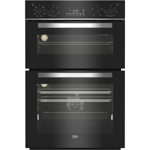 Beko BBDM243BOC Built In Electric Double Oven - Black