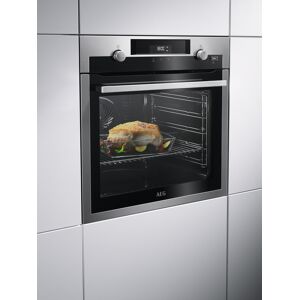 AEG BPE556060M SenseCook Electric Oven - Stainless Steel