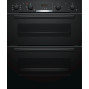 Bosch NBS533BB0B Built-Under Double Multi-Function Oven Black