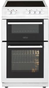 Belling FS50EDOFCWHI 50cm Double Oven Electric Cooker
