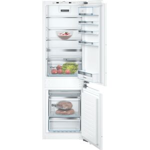 Bosch KIN86AFF0G Built-in fridge-freezer with freezer at bottom  flat hinge