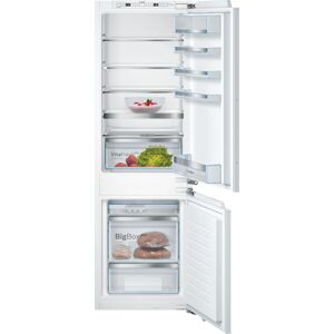 Bosch KIS86AFE0G Built-in fridge-freezer with freezer at bottom  flat hinge