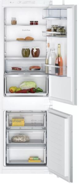 Neff KI7862SE0G 60/40 Built-In Fridge Freezer With Sliding Hinge