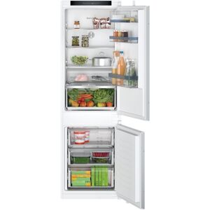 Bosch KIN86VSE0G Built-in sliding hinge fridge-freezer with freezer at bottom