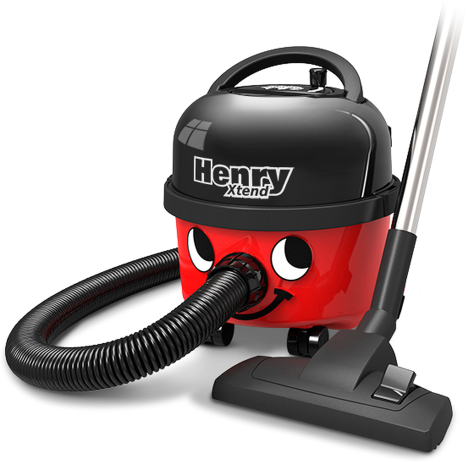 Numatic HVR160-11 910323 Henry Xtend Bagged Cylinder Vacuum Cleaner - Red/Black