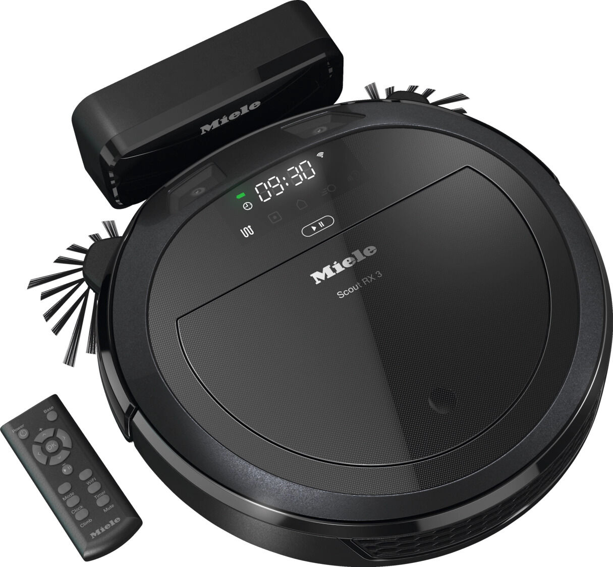 Miele SCOUTRX3 60 min running time robot vacuum cleaner - Obsidian Black