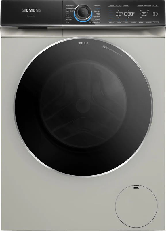 Siemens WG56B2ATGB Freestanding Washing Machine - Silver