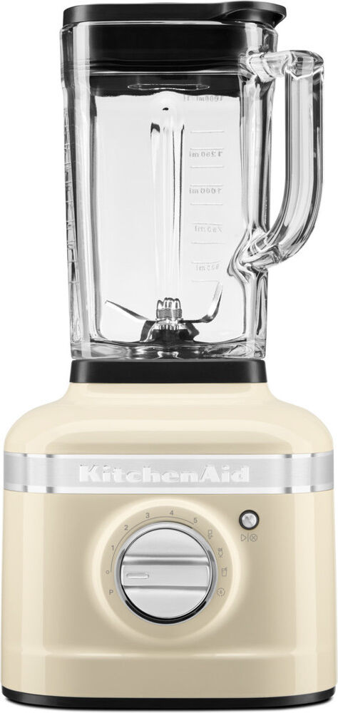 KitchenAid 5KSB4026BAC Artisan Stand Blender K400 Glass Jar - Almond Cream