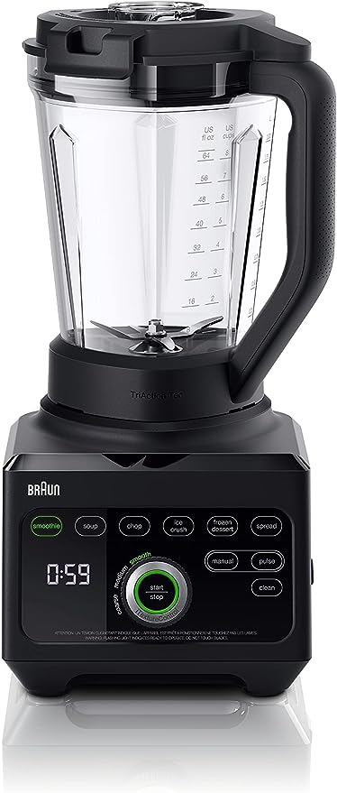 Braun JB9040BK Powerblend 9 Jug Blender Black