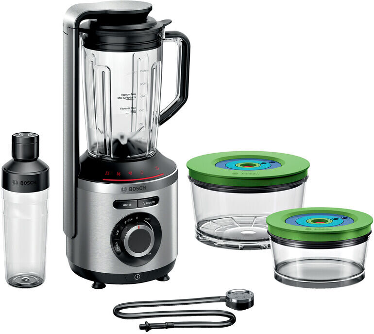 Bosch MMBV625M Vitamaxx Vacuum Blender 1000W - Silver