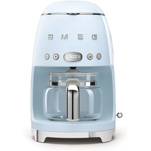 Smeg DCF02PBUK 50s Retro Design Drip Coffee Machine in Pastel Blue