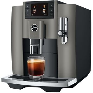 Jura UK 15583 E8 Freestanding Coffee Machine - Dark Inox