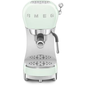 Smeg ECF02PGUK Espresso Coffee Machine With Steam Wand -  Pastel Green