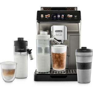 DeLonghi ECAM450.86.T Eletta Explore Bean To Cup Coffee Machine With Cold Brew Technology - Titanium