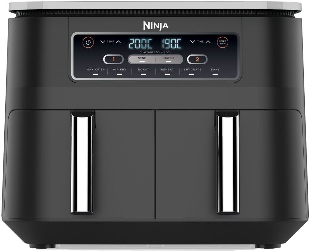 Ninja AF300UK Foodi Dual Zone Air Fryer-Black