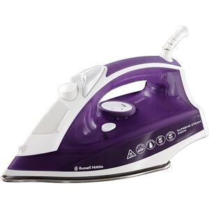 Russell Hobbs 23060 Supremesteam 2400W Stainless steel soleplate Traditional Iron - Purple/White