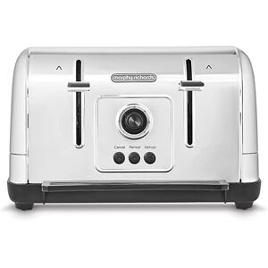 Morphy Richards 240130 Venture 4 Slice Toaster - Stainless Steel