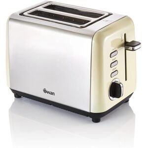 Swan ST14015CN TownHouse 2 Slice Toaster - Cream