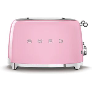 Smeg TSF03PKUK 50s Retro Style 4 Slice Toaster-Pink